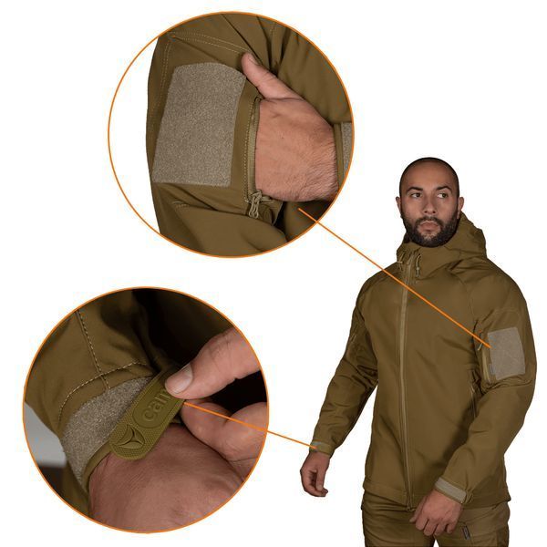 Куртка Camo-Tec Stalker Softshell Coyote Size L 30523-l фото