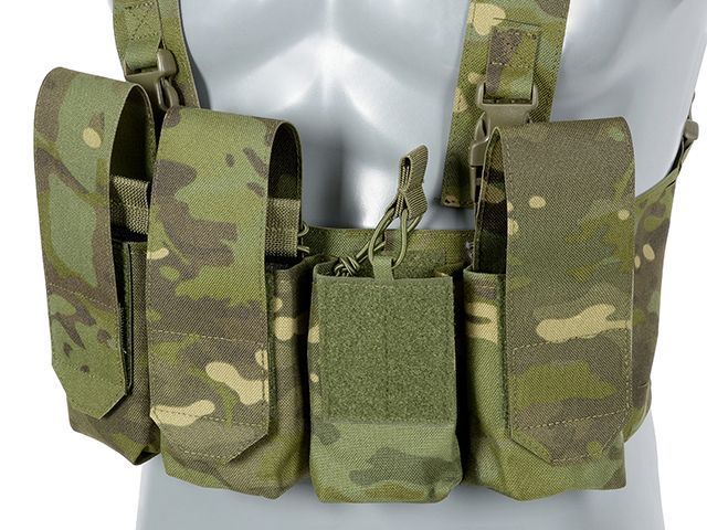Нагрудник Chest Rig Laser-Cut по подсумокам AR/AK - Цвет MT [8Fields] M51611074-MT_tw фото