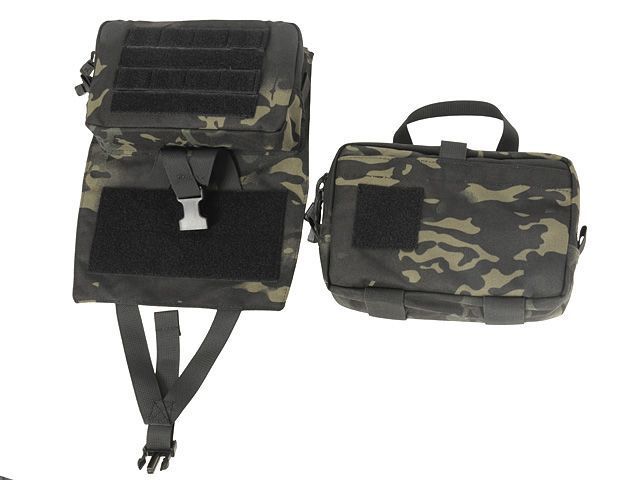Штурмова задня панель ASSAULT BACK PANEL MOD.3 - Колір MB [8FIELDS] M51613272-MB_tw фото