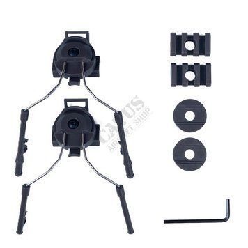 Збірка для гарнітури на страйкбольний шолом FAST Spider Delta Armory GT-HLM-ACC-06-BLK_ct фото