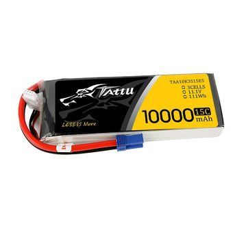 Tattu 10000mAh 11.1V 15C 3S Lipo акумулятор Pack TAA10K3S15E5_gs фото