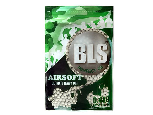 Шары BLS PRECISION BB PELLETS 0.48g 1000шт BLS-048-1000 фото