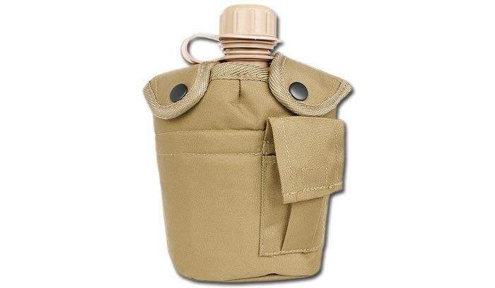 Mil-Tec — Фляга Canteen US 1QT MilSpec — Coyote Brown 14506005 фото