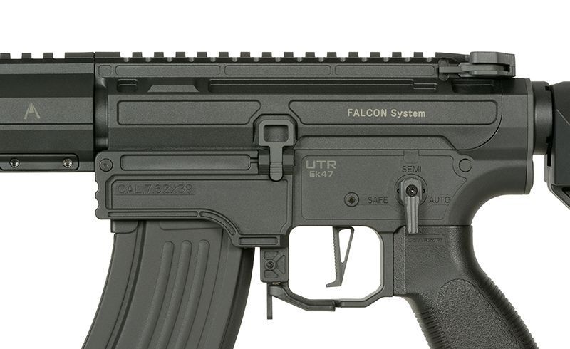 Страйкбольна гвинтівка M918G UTR Ek47 Falcon 3.0 ETU - Чорна [Double Eagle] M918G-BK_tw фото