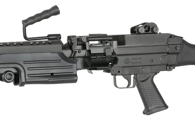 Репліка легкого кулемета FN M249 MKII SAW [A&K] 249-MK2_tw фото