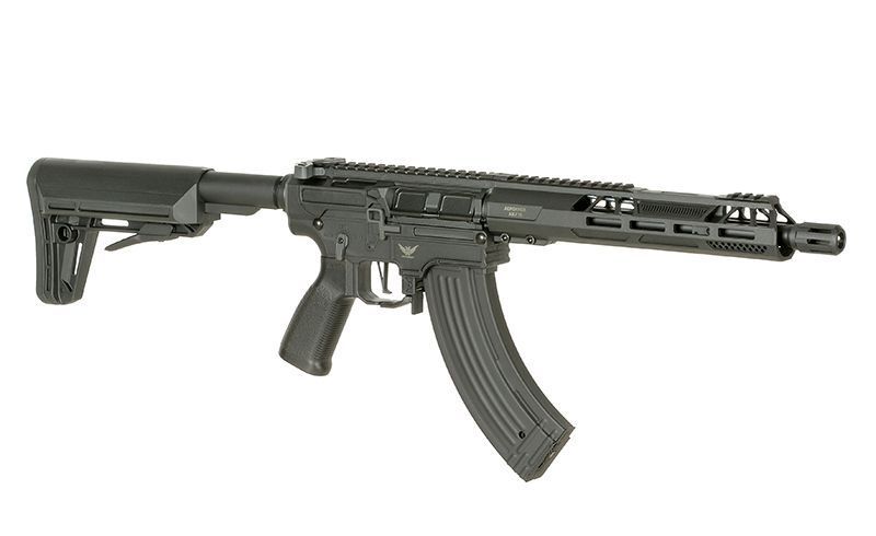 Страйкбольна гвинтівка M918G UTR Ek47 Falcon 3.0 ETU - Чорна [Double Eagle] M918G-BK_tw фото