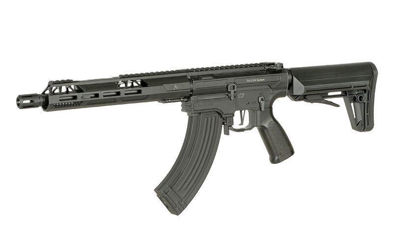 Страйкбольна гвинтівка M918G UTR Ek47 Falcon 3.0 ETU - Чорна [Double Eagle] M918G-BK_tw фото