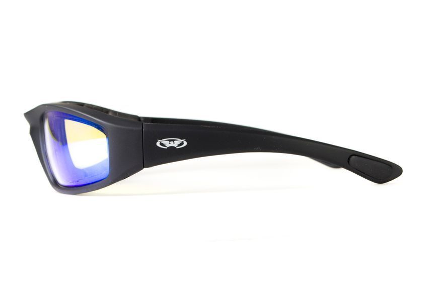 Окуляри фотохромні (захисні) Global Vision KickBack Photochromic (G-Tech&trade; blue) Anti Fog, фотохромні дзеркальні сині 1КИК24-90 фото