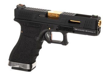 G-Force 17 BK Gold Barrel Metal Version GBB 9010109260312_tmh фото