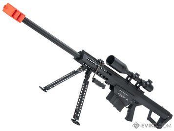 Снайперская винтовка 6mmProShop / Snow Wolf Barrett M82A1 пружинная &mdash; чёрная 87953_evk фото