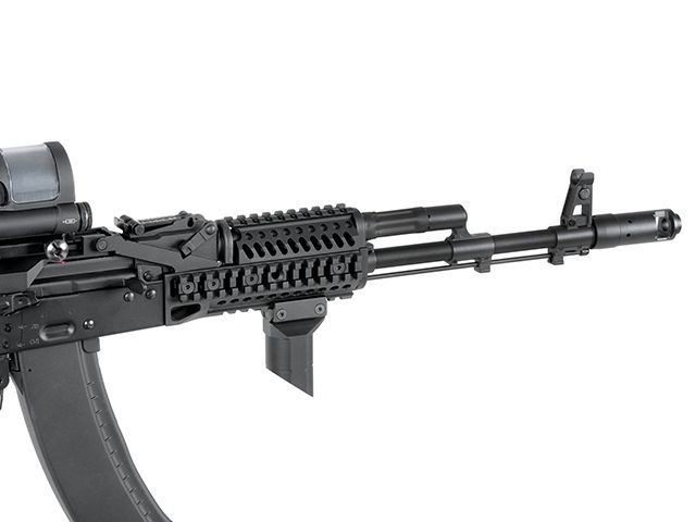 Tactical russian AK gas tube cover - Black [5KU] 5KU-227_tw фото