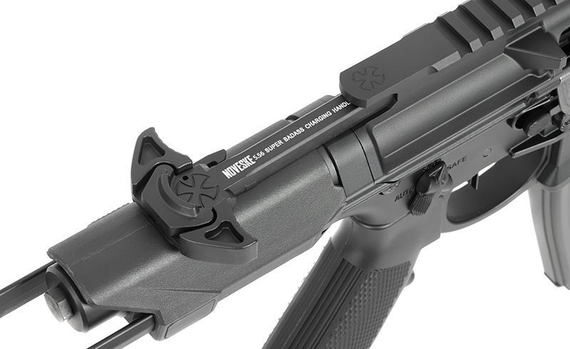 Газова страйкбольна гвинтівка (GBBR) Noveske N4 Ghetto Blaster 7.94" MWS Gen3 - Чорна [EMG] G102A-BK_tw фото