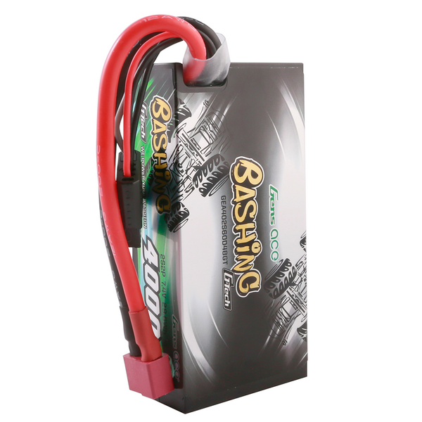 Gens ace G-Tech 4000mAh 2S2P 7.4V 60C HardCase 48# car Lipo акумулятор pack with T-plug GEA402S60D48GT_gs фото