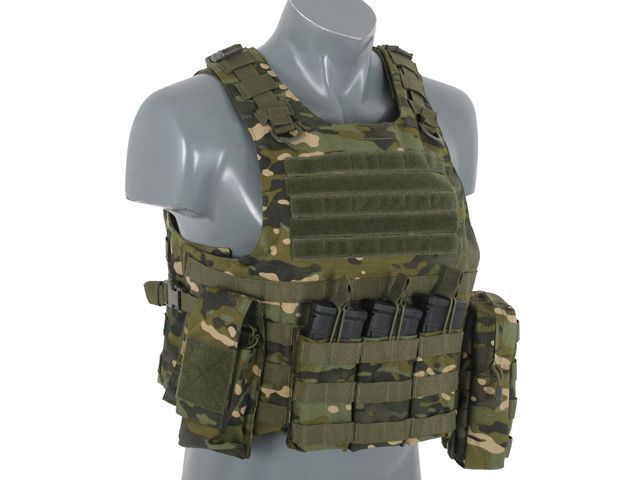 Тактичний розвантажувальний жилет AAV FSBE V2 - Multicam Tropic [8FIELDS] M51611046-1-MT_tw фото
