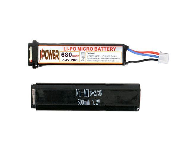 Аккумулятор Li-Po 680mAh 7.4V 20C Micro AEP для пистолетов CM.030/121/122/123/125 [IPower] IP-LIPO-MICRO фото