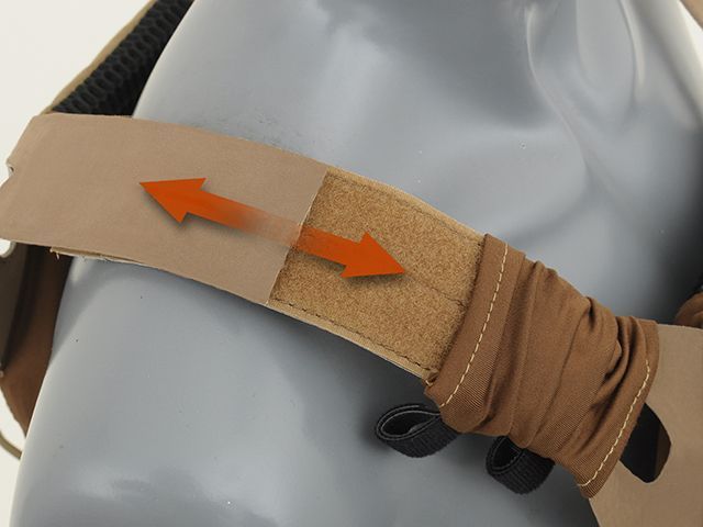 Легкий Jump Plate Carrier з аналогом балістичних пластин - Coyote Brown [Emerson] (для страйкболу) EM7344CB_tw фото