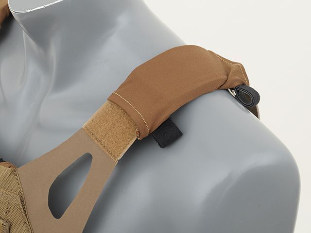 Легкий Jump Plate Carrier з аналогом балістичних пластин - Coyote Brown [Emerson] (для страйкболу) EM7344CB_tw фото