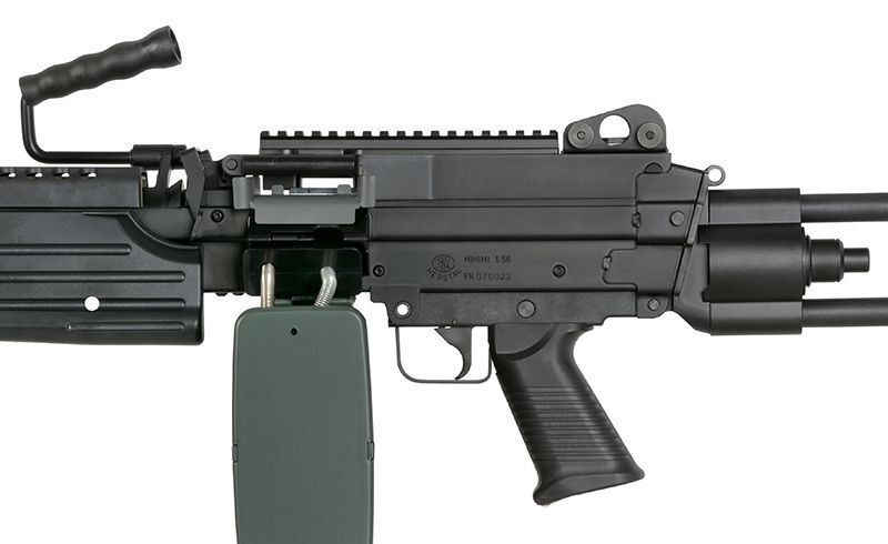 Репліка легкого кулемета FN M249 MKII SAW [A&K] 249-PARA_tw фото