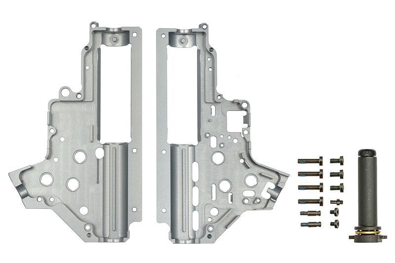 Фрезерованный гирбокс CNC V2 (8мм) с быстросъемной пружиной (QSC) [RETROARMS] 6392_tw фото