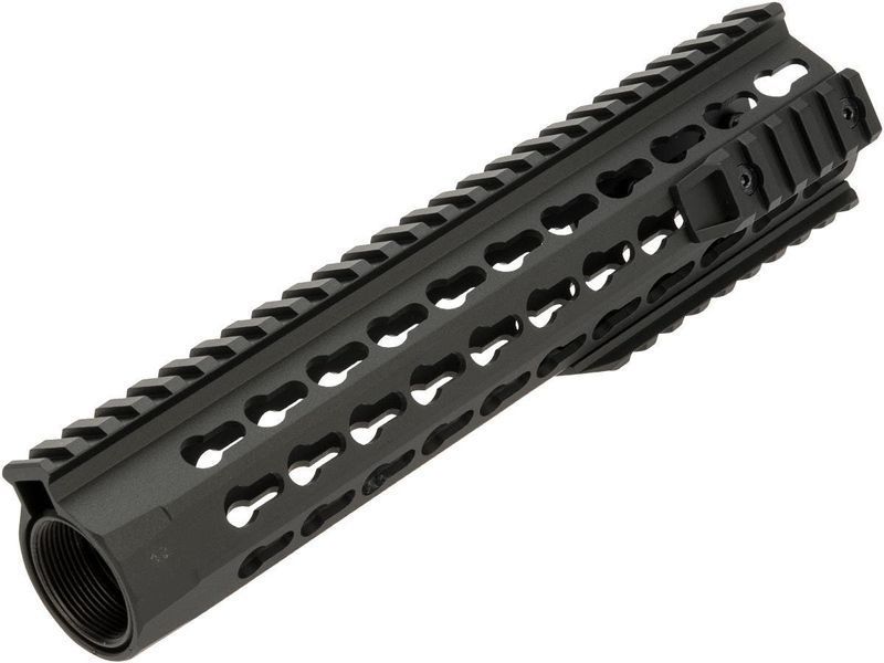 Цевьё Cyma URX4 10" Keymod & Picatinny для M4 AEG &mdash; металл/чёрное 74103_evk фото