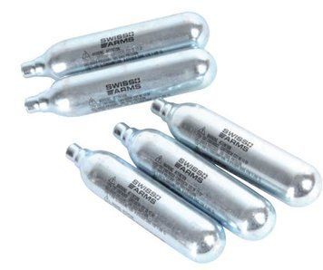 Баллончик CO2 Swiss Arms 12 г &mdash; серебристый 633500_evk фото