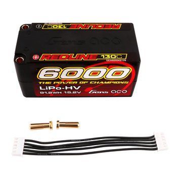 Gens ace Redline 1.0 6000mAh 4S2P 15.2V 130C HardCase 69# HV LiPo акумулятор GEA60004S13S_gs фото
