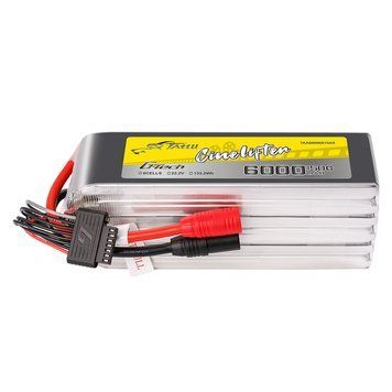 Tattu G-Tech 6000mah 22.2V 150C Lipo аккумулятор с AS150 Plug TAA60006S15AS_gs фото