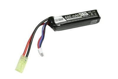 Акумулятор LiPo 11,1 V 600mAh 20/40C для PDW - Tamiya mini [Specna Arms] (для страйкболу) SPE-06-029216 фото