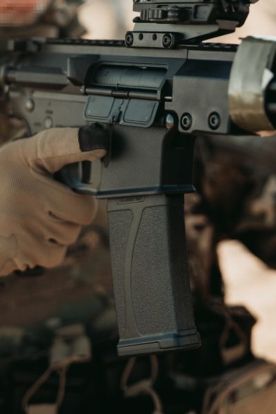 Комплект 10 шт. механических магазинов Mid-Cap на 140 шариков для M4/M16 &ndash; Черный [BLUEBOX] (для страйкбола) BBAM-101(BK)_tw фото