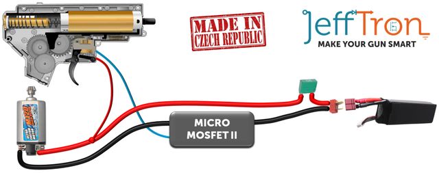 Mosfet JeffTron Micro II (для страйкболу) JEF-08-020989 фото