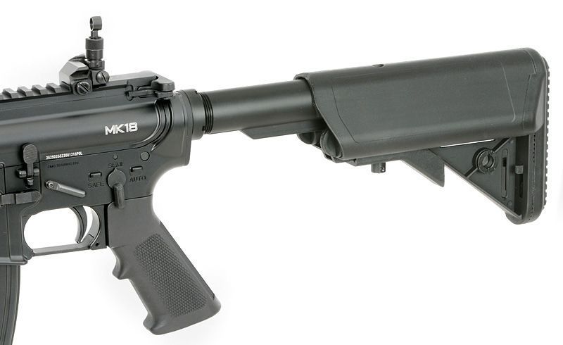 Газовая винтовка с имитацией отдачи (GBBR) Daniel Defense MK18 &ndash; Черная (Black) [EMG] MC6593M_tw фото