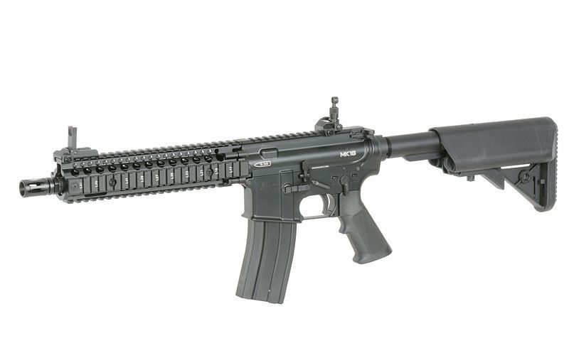 Газовая винтовка с имитацией отдачи (GBBR) Daniel Defense MK18 &ndash; Черная (Black) [EMG] MC6593M_tw фото