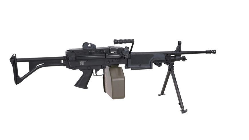 Репліка кулемета FN HERSTAL M249 MK1 CORE (AEG) &mdash; чорна SPE-01-028610_gf фото