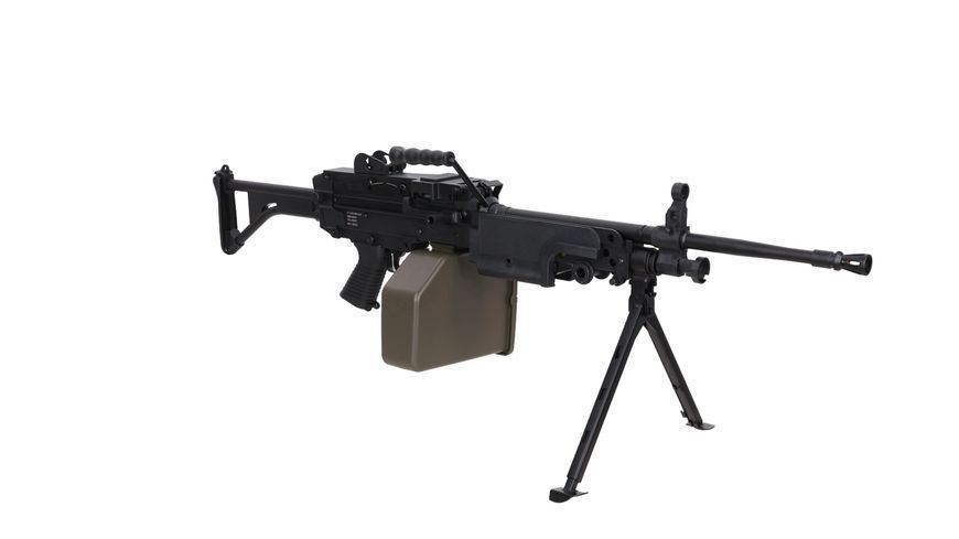 Репліка кулемета FN HERSTAL M249 MK1 CORE (AEG) &mdash; чорна SPE-01-028610_gf фото
