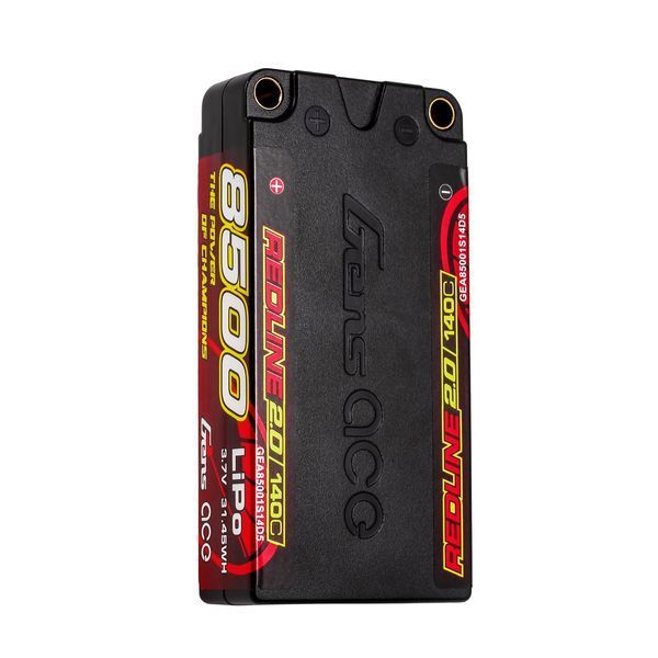 Gens ace Redline 2.0 Series 8500mAh 1S2P 3.7V 140C Lipo аккумулятор Набор с жестким футляром 65# GEA85001S14D5_gs фото