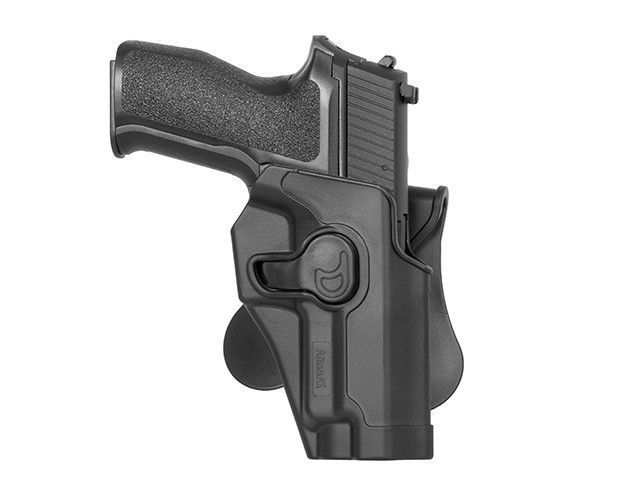 Двойной подсумок для магазинов P226/M9/P-09 для страйкбола Series &mdash; чёрный [Amomax] AM-S226G2 фото