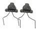 EXFIL Helmet Rail Adapters for M31/M32 Set [EARMOR] 18639_tw фото 1