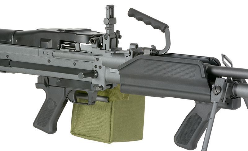 Страйкбольна репліка легкого кулемета MK43 Mod0 Navy Seals [A&K] MK43_tw фото