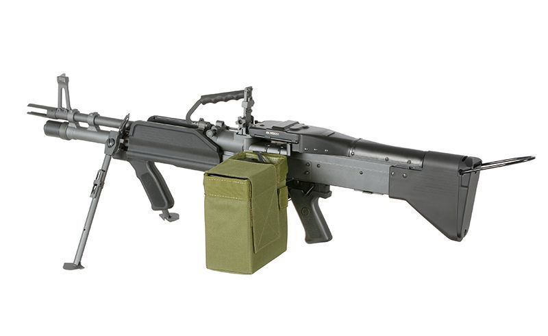 Страйкбольна репліка легкого кулемета MK43 Mod0 Navy Seals [A&K] MK43_tw фото