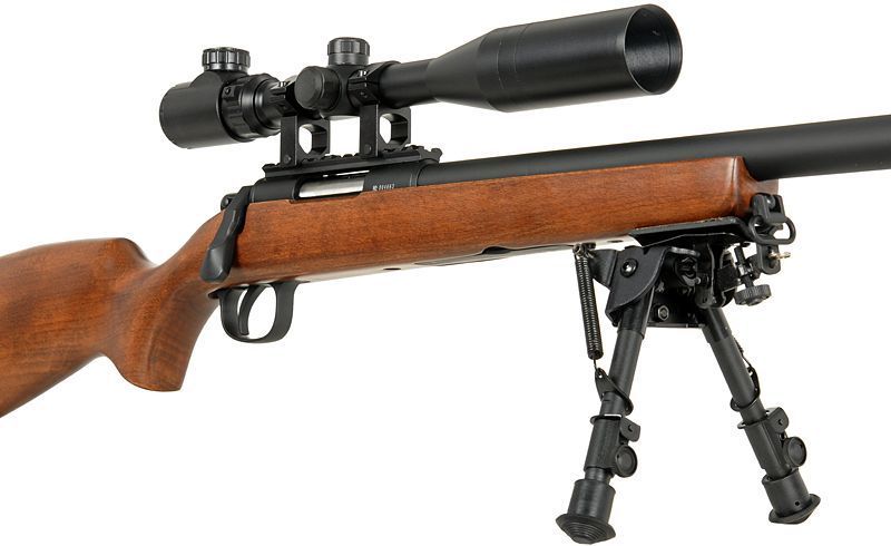 Страйкбольная винтовка Double Bell 202 Real Wood (натуральное дерево) 202_tw фото