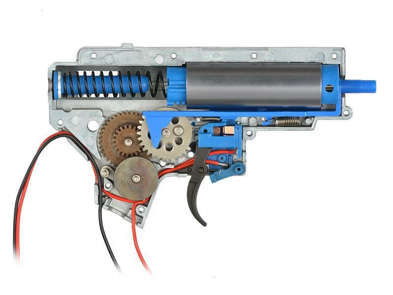 Комплектний посилений gearbox (гирбокс) V. 2 для M4/M16 [CYMA] FBP1631(004971) фото