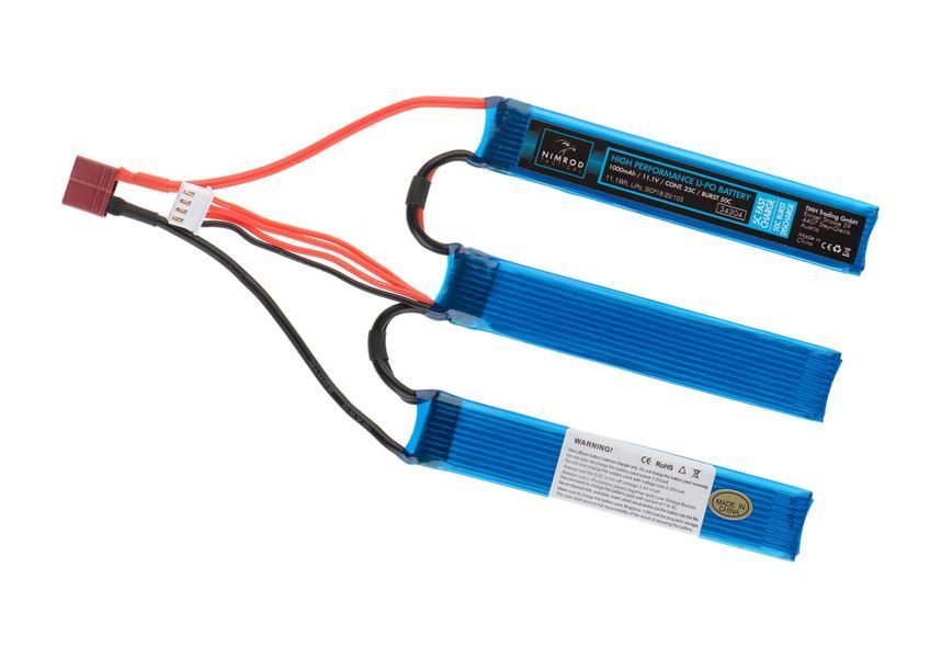 Lipo 11.1V 1000mAh 25C Split Type T-Plug 9010109343046_tmh фото