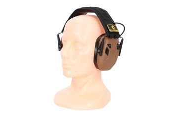 Навушники активні Earmor M300T active - Coyote коричневий EAR-31-049675_gf фото