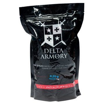 М'ячі для страйкболу BB TRACER Delta Armory 0.20г 1кг DA-BB-020-TRACER_ct фото