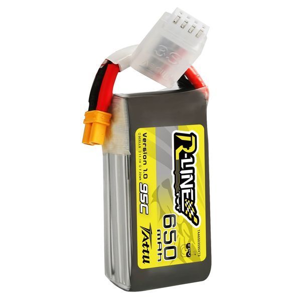 Tattu R-Line 650mAh 3S 11.1V 95C Lipo аккумулятор с XT30 TAA6503S95XT3_gs фото