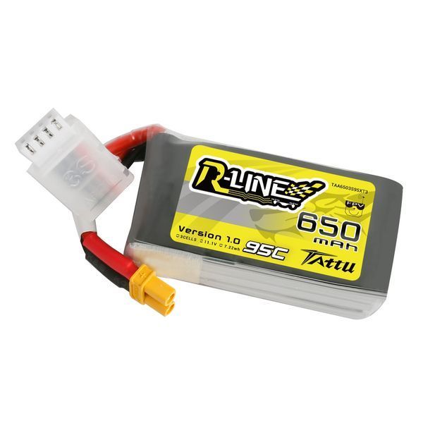 Tattu R-Line 650mAh 3S 11.1V 95C Lipo аккумулятор с XT30 TAA6503S95XT3_gs фото