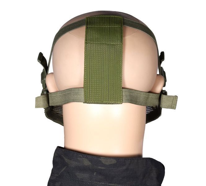 Сетчатая маска Delta Armory Stalker SKULL Gen.1, Olive GT-MAS-09-SK-OLV_BR фото