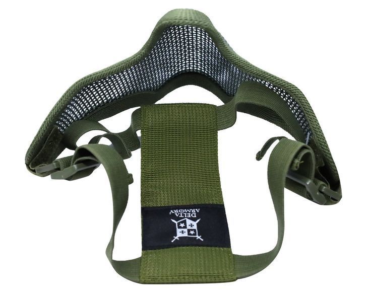 Сетчатая маска Delta Armory Stalker SKULL Gen.1, Olive GT-MAS-09-SK-OLV_BR фото