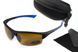 Окуляри поляризаційні BluWater Daytona-1 Polarized (brown), гідрофобні коричневі лінзи (Repelon&trade;) 4ДЕЙТ1-Г50П фото 1