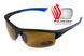 Окуляри поляризаційні BluWater Daytona-1 Polarized (brown), гідрофобні коричневі лінзи (Repelon&trade;) 4ДЕЙТ1-Г50П фото 2